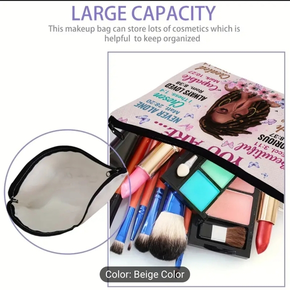 🆕️ NWT Beauty Cosmetic Bag - Picture 4 of 5